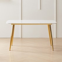 데코라인 블링 4인 유광 세라믹 식탁 테이블, 단품