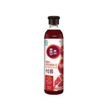 청정원 홍초 100% 자연발효초 사용 석류, 500ml, 2개