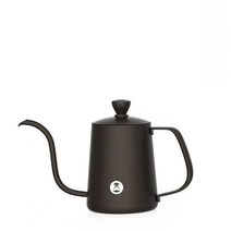 타임모어 드립포트 주전자 핸드드립 커피 드립용 캠핑 300ml 600ml 블랙 케틀, 블랙[300ML]