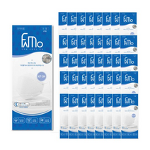 파모 입체형 마스크 흰색 대형 KF-94, 1개입, 200개, 화이트