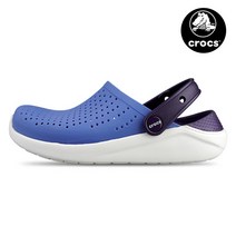 크록스 라이트라이드K 여성 슬리퍼 샌들 라피스 K205964-4SF