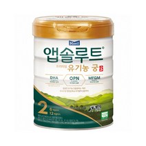 앱솔루트 프리미엄 유기농 궁 2단계 800gx5캔 (12개월이후~), 800g, 5캔