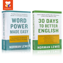 Word Power Made Easy and 30Days To Better English By Norman Lewis, 2 books