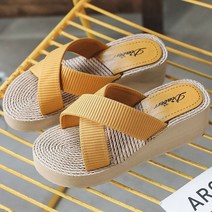 홀리버니 여성용 통굽 웨지 슬리퍼 RM5205