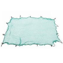 2 개 크기 메시 화물 그물 강한 무거운화물 픽업 트럭 트레일러 덤프스터 확장 덮개 지붕 수화물