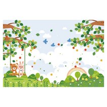 봄 식목일 대형 계절 포토 배경 현수막, 001 봄 228