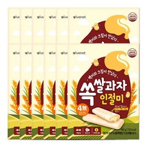 아이배냇 쏙쌀과자 인절미 40g, 12개