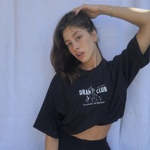 DFMEI 여름 반팔 프린트 티셔츠 남자 트렌드 스마일 남자 티셔츠 루즈 반팔 커플 코디