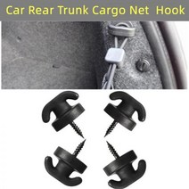 2/4Pcs 자동차 후면 트렁크 봉투화물 네트워크 넥타이 후크 링 혼다 포드 Opel Mazda Ram 기아 도요타 폭스 바겐 BMW, 4Pcs