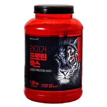 프로틴어스 라이거 프로틴 맥스 복합 단백질 보충제, 1.82kg, 3개