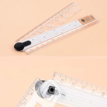 폴딩자 30 센치자 접히는 투명 접이식 플라스틱 접는자, 제품선택