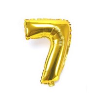 애드벌룬 에드벌룬 현판식 제막식천16 인치 32 골드 실버 0-9 번호 호일 풍선 도움말 헬륨 생일 웨딩 장식, 16 Gold 7_02 32 인치