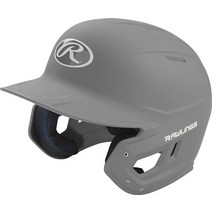미국발송 롤링스 Rawlings MACH 야구 배팅 헬멧 주니어 매트 스칼렛, Junior (6 3/8 - 7 1/8 ), Matte Silver