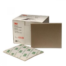 3M 스폰지사포 스펀지페파 샌딩스폰지 2개 샌딩스펀지 스폰지페파 퍼티연마, 02600(1200~1500방)