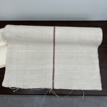 버건디스트라이프햄프린넨 길이52cm