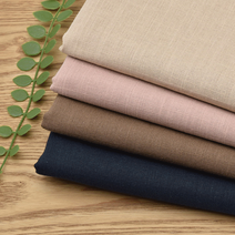 유명한원단 20수 코튼 린넨 패브릭원단 릴렉스 무지 4종시리즈천, 인디핑크（C31）