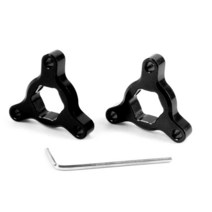 스즈키 GSXR 1000 01-08 SV1000/s용 14MM CNC 서스펜션 포크 프리로드 조절기, [01] Black