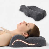 경추목베개 잠잘오는 거북목 일자목 숙면 꿀잠 낮잠 목편한 어깨편한배게