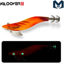 피싱메카 키로오버 톨피도 버젼2 팁런에기 3호 선상에기 팁런전용, 25g, 1번 오렌지-포인트축광