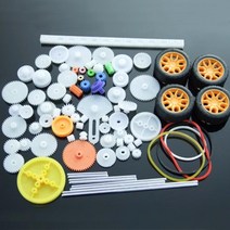 DIY 톱니기어 바퀴 세트 과학 창작 모듈 수업 연구 학습 방과후 실습 돌봄 부속 실험 탐구 도구
