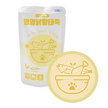 이베니 반려동물 강아지 고양이 공용 영양죽 - 영양닭황태죽 15팩