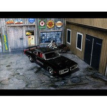 다이캐스트 주차장 자동차모형 토미카 디오라마 전시164 차고 공장 창고 수리 집 402, 차 없이