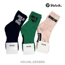 볼빅 남녀공용 슬로건 중목 파일양말 VMAOM951, 여성용(S), 그린