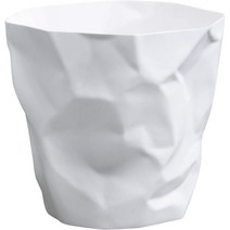 Essey 10490 폐지 수거함 수거함 흰색 폴리에틸렌 HD(HDPE) 클래식 클래식 흰색, 1, 단일옵션