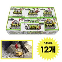 공룡 화석 발굴 엄마표 집콕놀이 어린이 과학교구 티라노사우르스 공룡장난감 공룡피규어 공룡화석캐기, 2개(총24개)