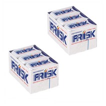 Frisk Peppermint Candy 프리스크 페페민트 캔디 5.7g 12개입 2팩