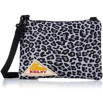 켈티 DP FLAT S 파우치 숄더백, Gray Leopard