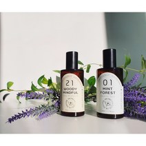 아로마힐 천연 아로마 정화 향수 01 민트포레스트50ml 21 우디마인드풀50ml, 21 우디마인드풀 50ml