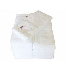 이마바리 타월 시로키라리 고급 페이스 타올 일본제 10장 세트 조품 선물 인사말 인사 연하 타월
