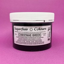 공예몰 Sugarflair 슈가플레어 대용량 11_Christmas Green 400g SPECTRAL PASTE CONCENTRATE TO COLOUR 슈가크래프트 설탕공예 색소
