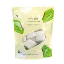 아이스 흰/모싯잎 팥앙금 절편 1kg(1봉), 단품