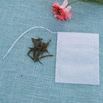 여과포 공조기 필터 100 개/몫 티백 7X9/6X8/5.5X7Cm 식품 학년 부직포 스파이스 필터 주방 액세서리, 02 7x9cm