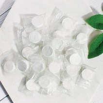 개별포장 일회용 미니 압축 티슈 동전 물티슈 100P