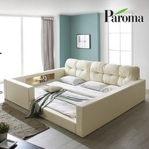 리나 범퍼 패밀리침대프레임만Q+SS, 블랙