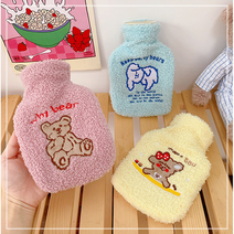 주디스트 보온물주머니 생리통 찜질팩, 발그레핑크베어