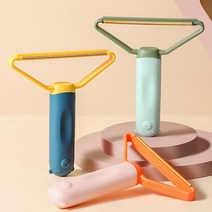 강아지 털 제거기 고양이 털청소기 미니 먼지 털이개 집안 먼지 털기, 블루