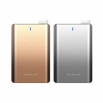 TEMPLER 카드타입 5000mAh 보조배터리, 골드