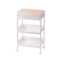 서랍수납 무빙카트 테이블 트레이 3단 이동식 트롤리, 색상