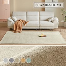 항균 칵테일 단모 러그 워셔블 카페트 50x100 5colors