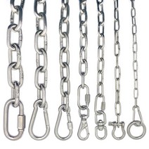 스텐체인 SUS304 2 3 4 5 6 7 8mm 미터단위 (절단필요시 요청주세요) 쇠사슬 체인 줄 바리게이트 주차금지 개목줄 주차장 가드레일, 스텐 체인2mm 1M