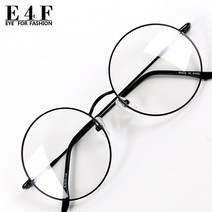 국산 동글이 메탈 남녀공용 안경테 빅사이즈 금속안경테