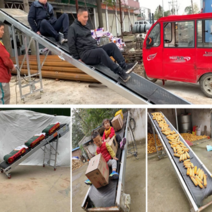 상하차 농업용 자동 컨베이어벨트 콤베어 콘베어 벨트, 500mm, 길이 4미터