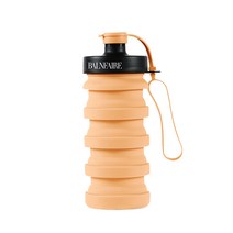 스포츠 판 데르 안 운동 접이식 실리콘 냉수물병 요가 트레이닝 신축가능 컵 충격흡수 휴대용 2284112894, 하미과색