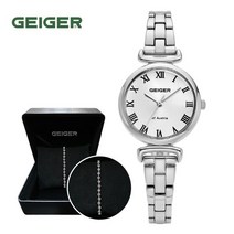 가이거GEIGER 여성 메탈시계 GE21210_WS 팔찌세트