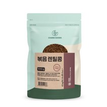 볶은 렌틸콩 렌즈콩 주스 수용성 식이섬유 효능 추천 먹는법, 1팩, 500g