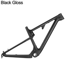 BXT 29er 카본 MTB 프레임 풀 서스펜션 자전거 최대 타이어 크기 2.3 인치 2.35 부스트 부품, [05] S Boost 148mm, [04] No Logo Black Gloss